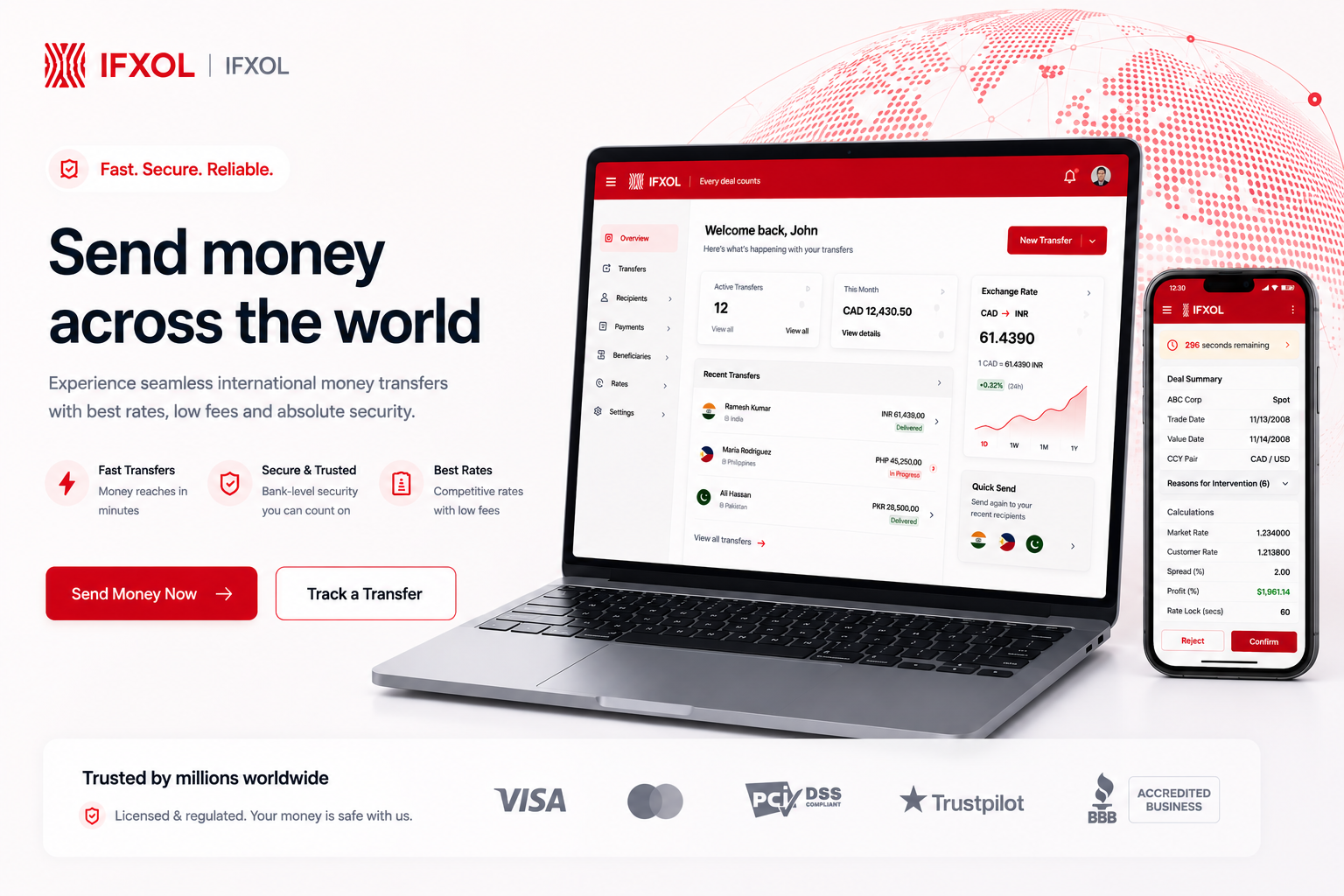 Live trading desk