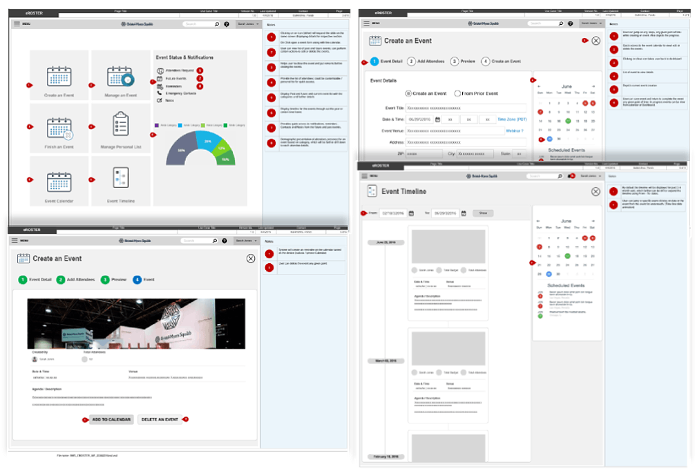 Wireframes