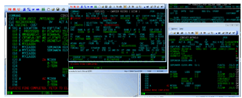 Legacy mainframe terminal systems — what operators used before UUI