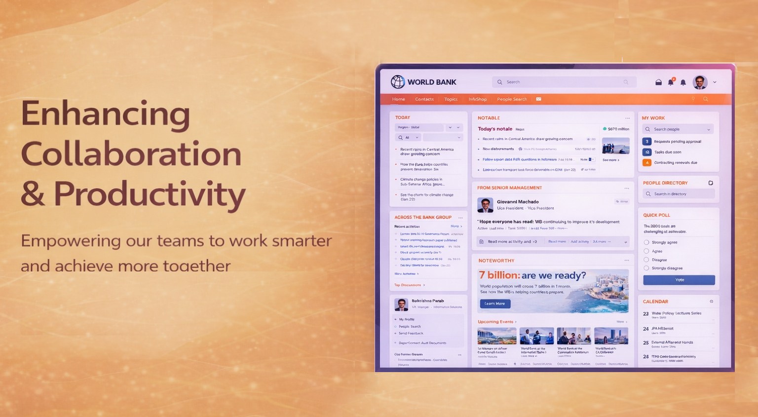 World Bank Intranet UXM